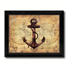 Load image into Gallery viewer, Anchor Vintage Nautical Map Home Decor Wall Art Livingroom Decoration
