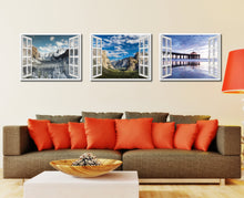 Load image into Gallery viewer, Tunnel View Yosemite National Park California Picture French Window Framed Canvas Print Home Decor Wall Art Collection
