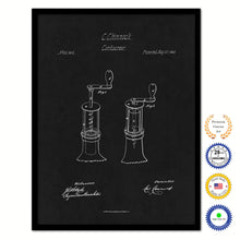Load image into Gallery viewer, 1862 Wine Corkscrew Old Patent Art Print on Canvas Custom Framed Vintage Home Decor Wall Decoration Great for Gifts
