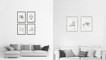 Load image into Gallery viewer, 1940 Bridge Construction Antique Patent Artwork Silver Framed Canvas Print Home Office Decor Great Gift for Engineers Architects Construction Workers
