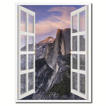 Load image into Gallery viewer, Half Dome Yosemite National Park Picture French Window Canvas Print with Frame Gifts Home Decor Wall Art Collection
