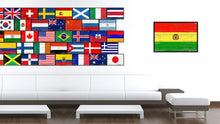 Load image into Gallery viewer, Bolivia Country National Flag Vintage Canvas Print with Picture Frame Home Decor Wall Art Collection Gift Ideas

