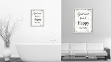 Load image into Gallery viewer, I Just Want You To Be Happy &amp; Naked Vintage Saying Gifts Home Decor Wall Art Canvas Print with Custom Picture Frame
