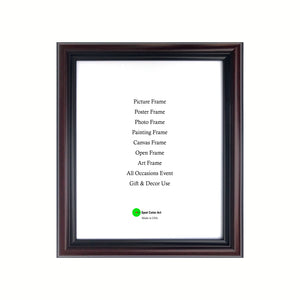 Mahogany Finish Very Light PS Material Frame Certificate Award Document PhotoPicture Frames