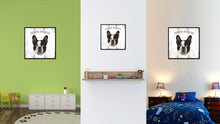Load image into Gallery viewer, French Bulldog Dog Canvas Print Picture Frame Gift Home Decor Wall Art Decoration

