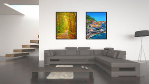 Forest Wood Landscape Photo Canvas Print Pictures Frames Home Décor Wall Art Gifts