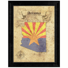 Load image into Gallery viewer, Arizona State Vintage Map Gifts Home Decor Wall Art Office Decoration
