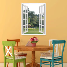 Load image into Gallery viewer, Masters Hole Augusta Picture French Window Canvas Print with Frame Gifts Home Decor Wall Art Collection
