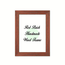 Load image into Gallery viewer, Red Brick Wood Frame Wholesale Farmhouse Shabby Chic Picture Photo Poster Art Home Decor
