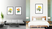 Load image into Gallery viewer, Yellow Rose Flower Canvas Print with Picture Frame Floral Home Decor Wall Art Living Room Decoration Gifts
