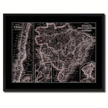 Load image into Gallery viewer, Afghanistan Persia Iraq Iran Vintage Vivid Sepia Map Canvas Print, Picture Frames Home Decor Wall Art Decoration Gifts
