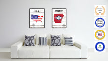 Load image into Gallery viewer, Delaware State Flag Gifts Home Decor Wall Art Canvas Print Picture Frames
