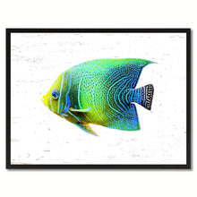 Load image into Gallery viewer, Aqua Tropical Fish Painting Reproduction Gifts Home Decor Wall Art Canvas Prints Picture Frames
