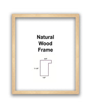 Load image into Gallery viewer, Custom for Brian Tampol - 1 Luster Paper Prints w/ Natural Wood Frame, 56&quot; x 56&quot; - PICKUP

