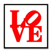Load image into Gallery viewer, Love Statue Sign Canvas Print Picture Frame Gifts Home Decor Wall Art Decoration
