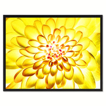 Load image into Gallery viewer, Yellow Chrysanthemum Flower Framed Canvas Print Home Décor Wall Art
