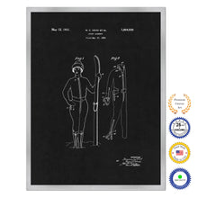 Load image into Gallery viewer, 1931 Sport Garment Old Patent Art Print on Canvas Custom Framed Vintage Home Decor Wall Decoration Great for Gifts
