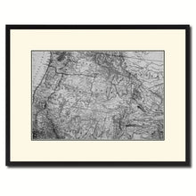 Load image into Gallery viewer, Us Pacific Northwest Vintage B&amp;W Map Canvas Print, Picture Frame Home Decor Wall Art Gift Ideas
