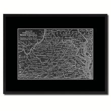 Load image into Gallery viewer, West Virginia Vintage Monochrome Map Canvas Print, Gifts Picture Frames Home Decor Wall Art
