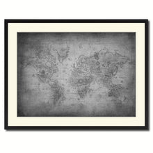 Load image into Gallery viewer, Ancient World Vintage B&amp;W Map Canvas Print, Picture Frame Home Decor Wall Art Gift Ideas
