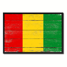 Load image into Gallery viewer, Guinea Country National Flag Vintage Canvas Print with Picture Frame Home Decor Wall Art Collection Gift Ideas
