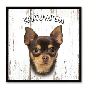 Chihuahua Dog Canvas Print Picture Frame Gift Home Decor Wall Art Decoration