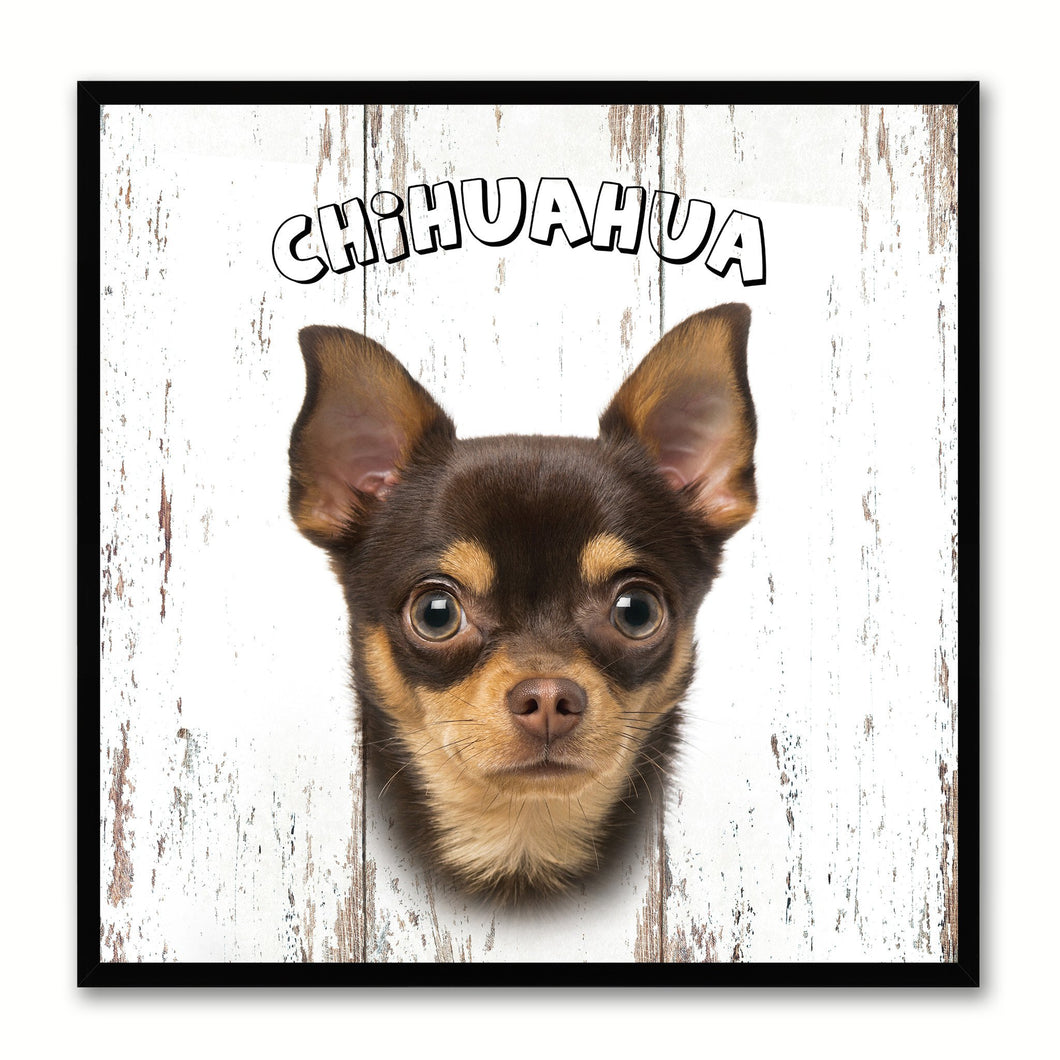 Chihuahua Dog Canvas Print Picture Frame Gift Home Decor Wall Art Decoration