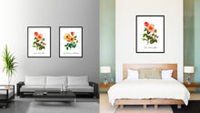 Load image into Gallery viewer, Red Rose Flower Canvas Print with Picture Frame Floral Home Decor Wall Art Living Room Decoration Gifts

