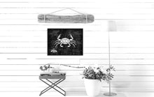 Load image into Gallery viewer, Crab Meat Cuts Butchers Chart Canvas Print Picture Frame Home Decor Wall Art Gifts

