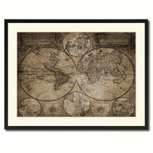Load image into Gallery viewer, Johann Baptist Homann Vintage Sepia Map Canvas Print, Picture Frame Gifts Home Decor Wall Art Decoration

