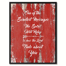 Load image into Gallery viewer, One of the Sweetest Messages Religious Quote Saying Gift Ideas Home Décor Wall Art
