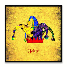 Load image into Gallery viewer, Joker Yellow Canvas Print Black Frame Kids Bedroom Wall Home Décor
