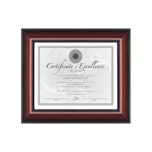 Glossy Cherry Designer Edition Wood Frame  Certificate Award Document PhotoPicture Frames