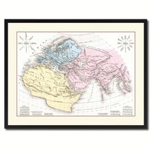 Load image into Gallery viewer, World In The Time Of Ptolomy Vintage Antique Map Wall Art Home Decor Gift Ideas Canvas Print Custom Picture Frame
