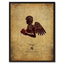 Load image into Gallery viewer, Zodiac Virgo Horoscope Astrology Canvas Print, Picture Frame Home Decor Wall Art Gift
