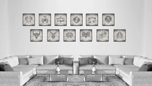 Load image into Gallery viewer, Zodiac Scorpio Horoscope Canvas Print, Black Picture Frame Home Decor Wall Art Gift
