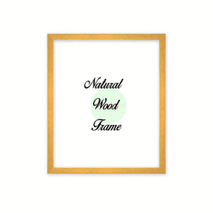 Natural Wood Frame Signature Frames Perfect Modern Comtemporary Photo Art Gallery Poster Photograph Home Decor