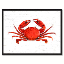 Load image into Gallery viewer, Red Crab Painting Reproduction Home Decor Gifts Canvas Prints Picture Frame Wall Art
