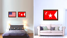 Load image into Gallery viewer, Serapis John Paul Joans Historical Revolutionary flag Canvas Print Black Picture Frame Gifts Home Decor Wall Art
