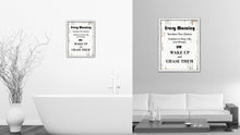 Load image into Gallery viewer, Every Morning You have two choices Vintage Saying Gifts Home Decor Wall Art Canvas Print with Custom Picture Frame
