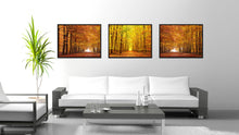 Load image into Gallery viewer, Autumn Road Yellow Landscape Photo Canvas Print Pictures Frames Home Décor Wall Art Gifts
