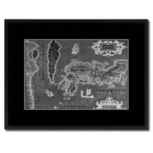 Load image into Gallery viewer, Japan Vintage Monochrome Map Canvas Print, Gifts Picture Frames Home Decor Wall Art
