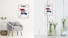 Load image into Gallery viewer, Missouri Flag Gifts Home Decor Wall Art Canvas Print with Custom Picture Frame
