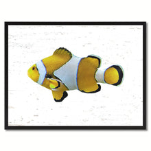 Load image into Gallery viewer, Yellow Clown Tropical Fish Painting Reproduction Gifts Home Decor Wall Art Canvas Prints Picture Frames
