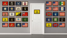 Load image into Gallery viewer, Split Up New Sprint Military Flag Texture Canvas Print with Brown Picture Frame Home Decor Wall Art Gifts
