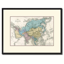 Load image into Gallery viewer, Asia Vintage Antique Map Wall Art Home Decor Gift Ideas Canvas Print Custom Picture Frame
