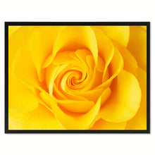 Load image into Gallery viewer, Yellow Rose Flower Framed Canvas Print Home Décor Wall Art

