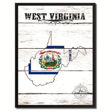 Load image into Gallery viewer, West Virginia State Flag Gifts Home Decor Wall Art Canvas Print Picture Frames
