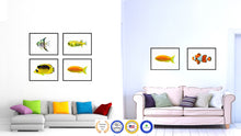 Load image into Gallery viewer, Yellow Tropical Fish Painting Reproduction Gifts Home Decor Wall Art Canvas Prints Picture Frames
