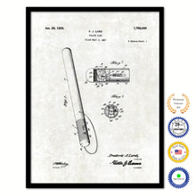 Load image into Gallery viewer, 1929 Police Club Old Patent Art Print on Canvas Custom Framed Vintage Home Decor Wall Decoration Great for Gifts

